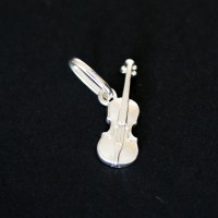Pingente de Prata 925 violino 223